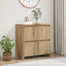 Sideboard Artisan Oak 70 X 41 X 75 Cm Engineered Wood Vidaxl