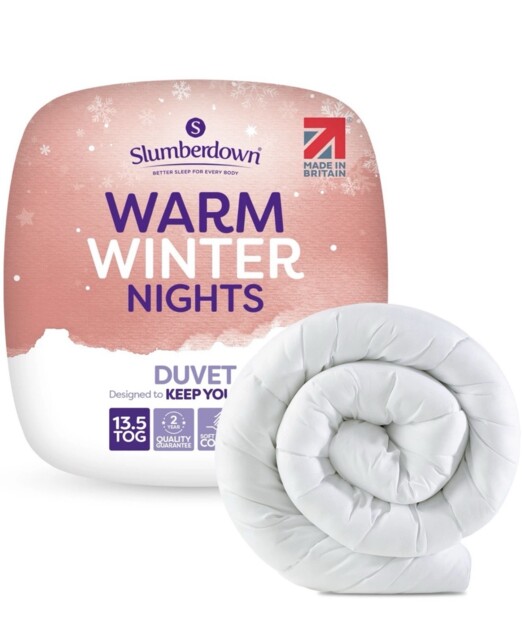 Warm Winter Nights Duvet By Slumberdown 13.5 Tog, King Size