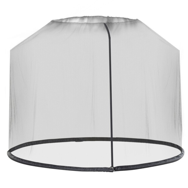 Outsunny 2.3m Garden Umbrella Parasol Table Net Cover Screen Bug