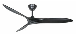 Dc Ceiling Fan With Remote Low Energy Fan Eco Airscrew Matt Black 152