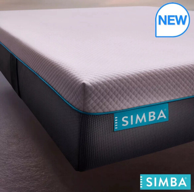 Simba Hybrid Mattress - 25cm - King, 150 X 200cm . Medium Firm .brand