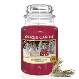 Yankee Candle Scented - Christmas Large Jar Candle, Magic