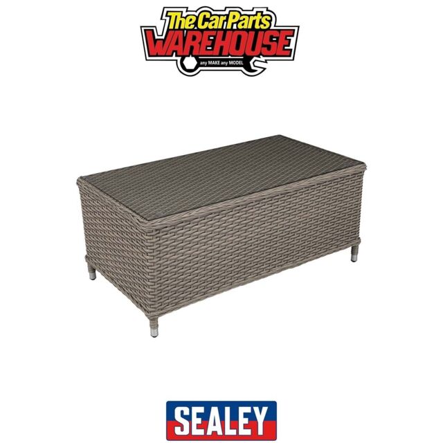 Sealey Dg71 Dellonda Chester Rattan Wicker Outdoor Balcony Table With