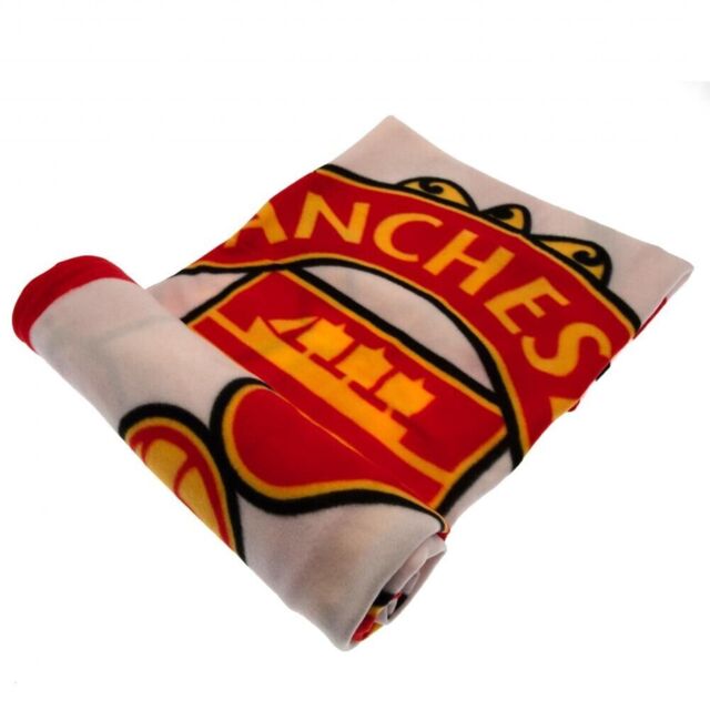 Official Manchester United Fleece Blanket Perfect Christmas Stocking