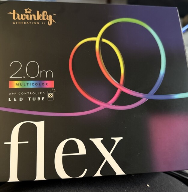 Twinkly Flex Smart Flexible Rgb Led Light Tube, 2m -white