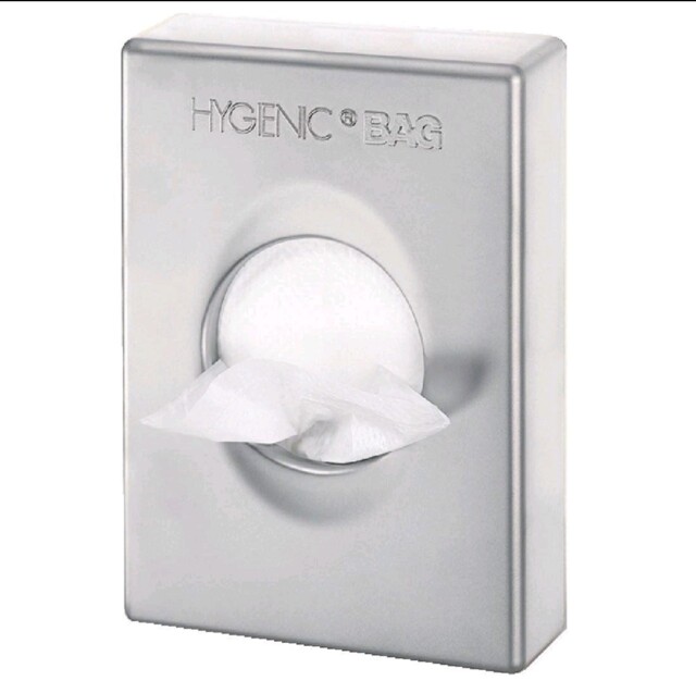 Hygiene Bag Dispenser In Chrome - Hotel Guesthouse Resort Accessory