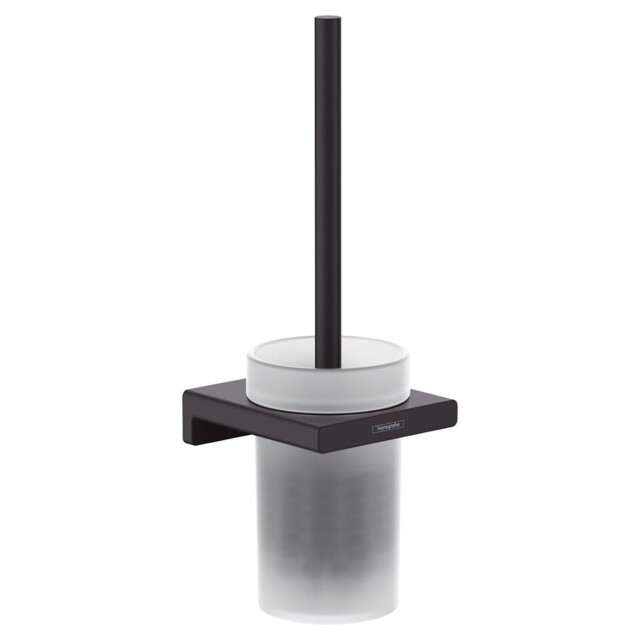 Hansgrohe Addstoris Wall Mounted Toilet Brush Holder Matt Black -