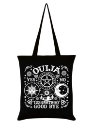 Grindstore Ouija Board Tote Bag Black Gothic Design Witchcraft