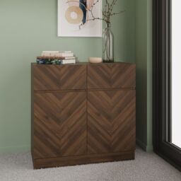Catania Compact Sideboard Royal Walnut