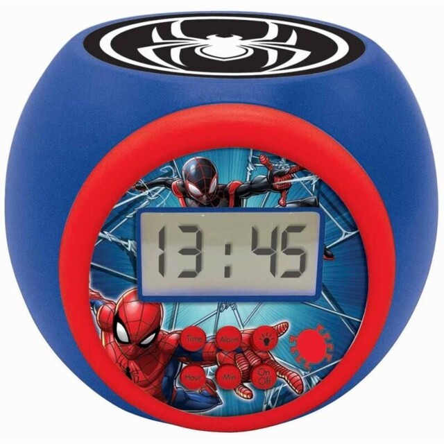 Lexibook Spider-man Children's Projector Clock With Timer - Rl977sp