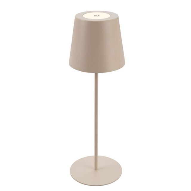 Cordless Led Table Lamp Rechargeable Ip44 Touch Dimmable Desk Height
