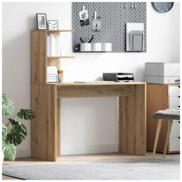 Computer Desk Artisan Oak 102x50x124cm Engineered Wood Minimalist