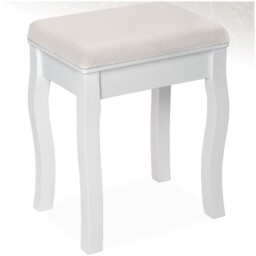 Padded Dressing Table Stool Home Piano Rest Makeup Seat Baroque
