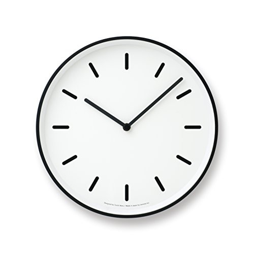 Lemnos Mono Clock White Lc10-20b Wh Wall Clock Japan