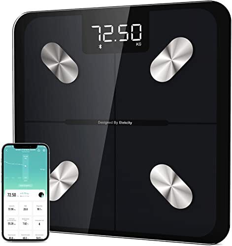Etekcity Smart Bathroom Scales For Body Weight, Accurate To 0.05lb