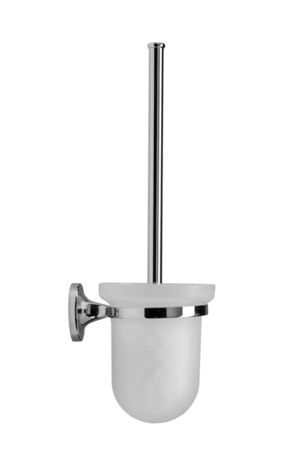 Croydex Toilet Brush And Holder Set Wall Mounted Bathroom -