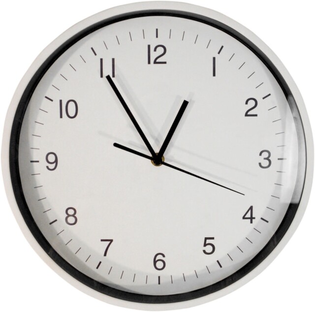 "Wall Mounted Clock 300mm / 12"""
