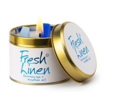 Fresh Linen - Scented Tin Candle (general Merchandise)
