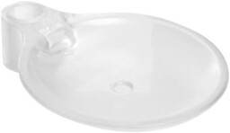 Bristan Cas Soap01 C Casino Soap Dish, Clear