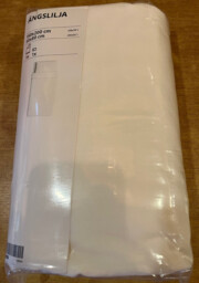 Ikea Angslilja Single Duvet Cover & Pillow Case 150x200cm White