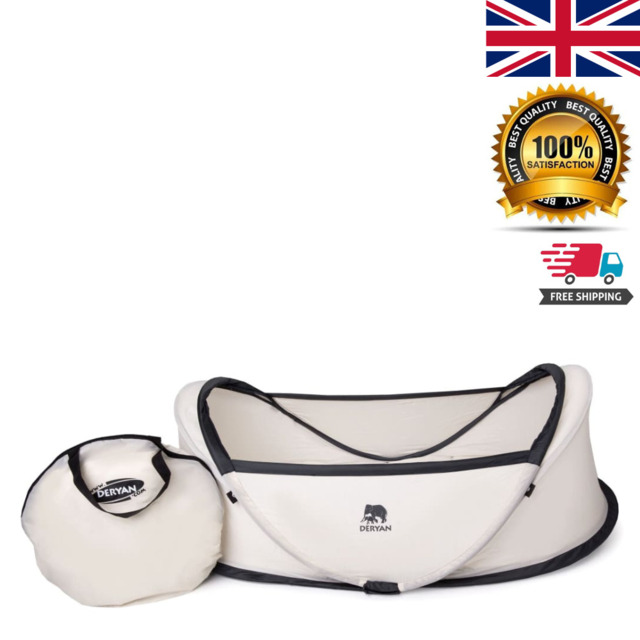Deryan Pop-up Travel Cot With Mosquito Net