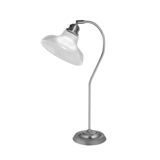 Table Light Silver Bistro Iii Satin Searchlight 7180ss