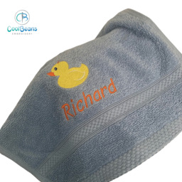 Duck Towel - Personalised - Flannel / Hand Towel / Bath Towel