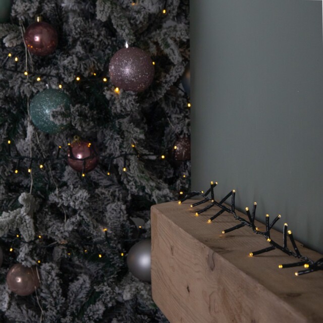1000 Led 25m Premier Christmas Outdoor Multi Function Timer Lights In