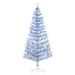 Homcom Artificial Fibre Optic Christmas Tree Seasonal Decoration W/ 26