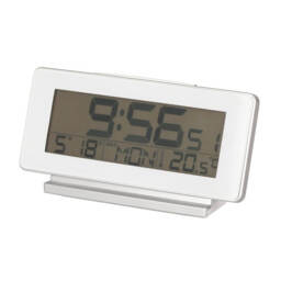 Digitech Lcd Desk Clock With Alarm And Snooze Function 5 Second Lcd