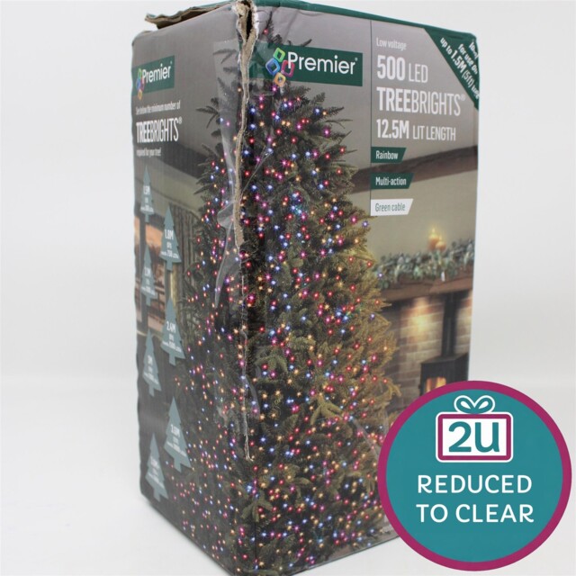 Clearance Christmas Tree Decorations Led Lights Indoor Outdoor 500