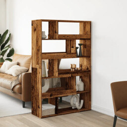 Room Divider Old Wood 100x33x156.5 Cm Engineered Wood Vidaxl
