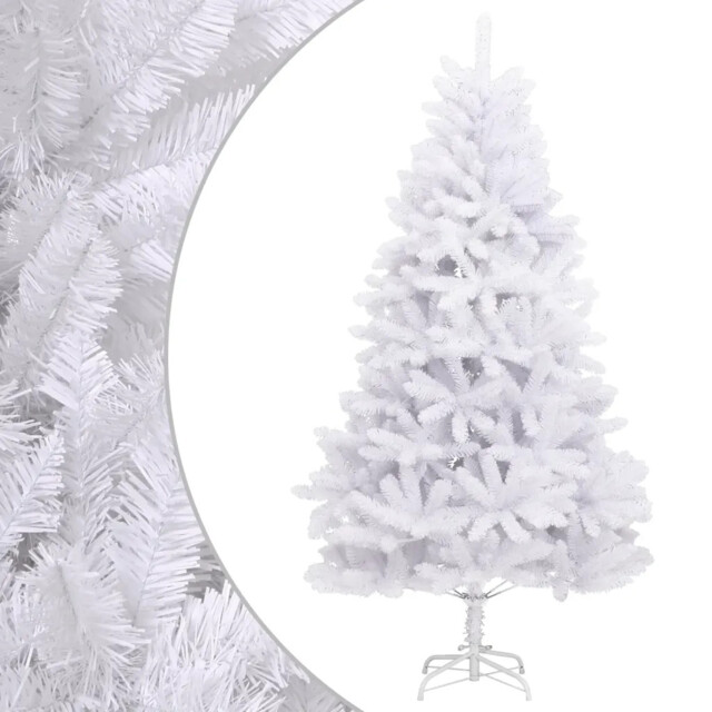 Artificial Hinged Christmas Tree With Stand White 270 Cm Vidaxl