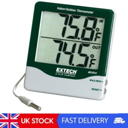 401014 Big Digit Indoor/outdoor Thermometer - 1in Digits, 9.6ft