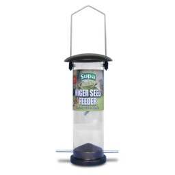 Supa Metal Niger Seed Feeder, Vit-35352 Transparent