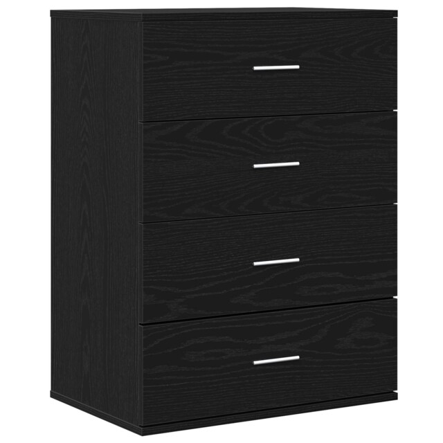 Sideboard Storage Cupboard Side Cabinet Home Highboard Engineered Wood