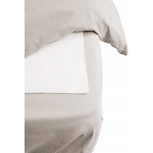 Cotton Flat Mattress Protector 100 Percent Waterproof Allergy