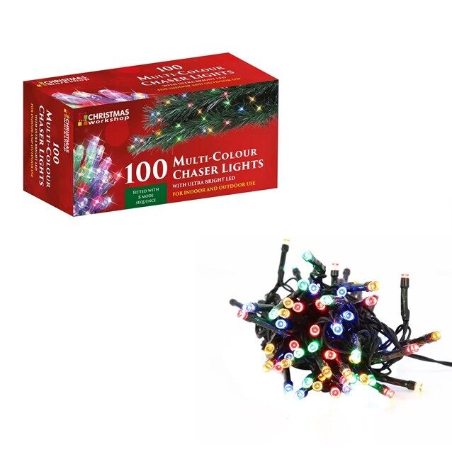 Multi Colour Indoor Outdoor Chaser Ultra Bright Led Christmas Xmas