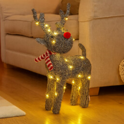 Christmas Inlit Led Reindeer Decoration Xmas Indoor Outdoor Light