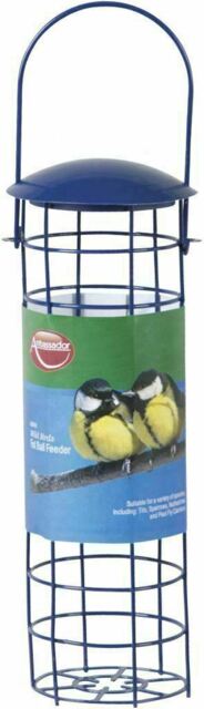Ambassador Wild Bird Hanging Fat Ball Feeder Garden Outdoor Abf40