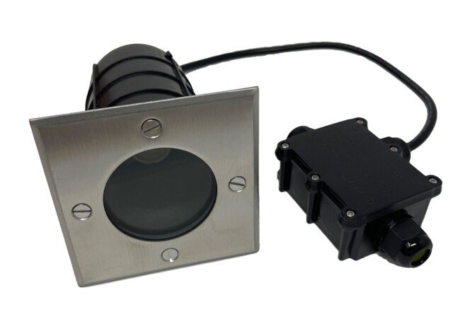 Walkover Light Recessed Square Waterproof Decking Garden Driveway Ip67