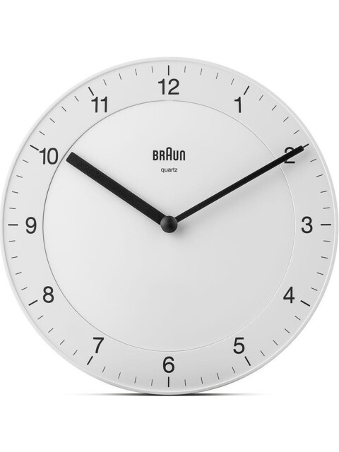 Braun Bc06w Classic Wall Clock