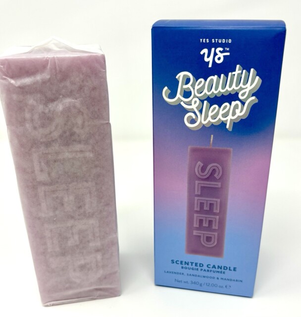 Yes Studio Beauty Sleep Candle - Lavender Sandalwood And Mandarin