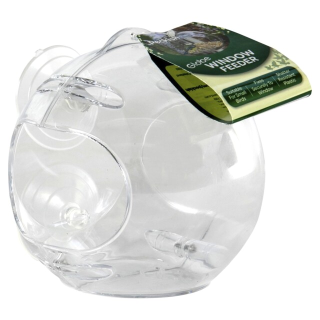 Peckish 60051263 Window Bird Feeder, Natural, 14.0 Cm12.5 Cm Natural