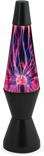 "Plasma Lamp Lightening Effect 14.5"" Room Decor Touch Sensitive Light"