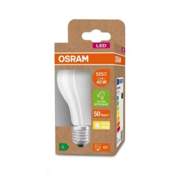 Osram 2.5w E27 Ultra-efficient Led Frosted Gls Light Bulb