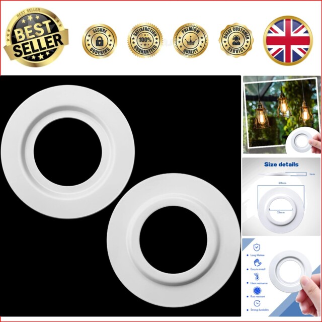 High-quality Metal Reducer Ring Set For Lamp Shades - 2 Pieces,