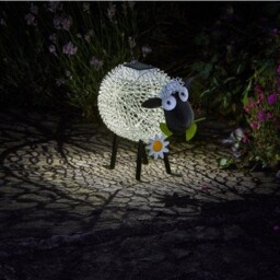 Smart Solar Silhouette Dolly Sheep Solar Garden Stake Led Light