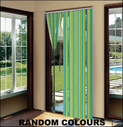 Strip Blind Plastic Fly Insect Wasp Door Curtain Blinds Strips