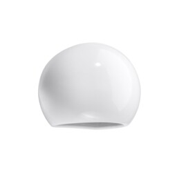 Boho Varnished Wall Lamp Globe Ceramic White Gloss E27 Led Sollux